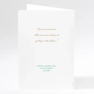 Livret de messe mariage Fanions*Faire-part Elégant Hot