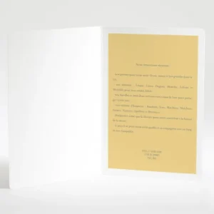 Livret de messe mariage Feuillage chic*Faire-part Elégant Online