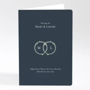 Livret de messe mariage Gypsophile*Faire-part Elégant Online