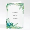 Livret de messe mariage Jardin tropical*Faire-part Elégant Clearance