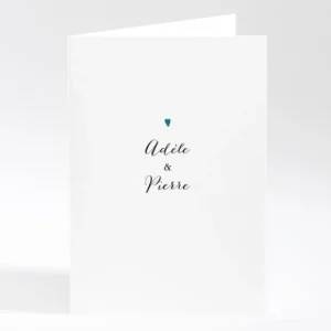 Livret de messe mariage Mon petit coeur*Faire-part Elégant Online
