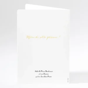 Livret de messe mariage Mon petit coeur*Faire-part Elégant Online
