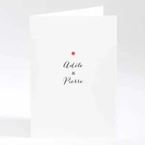 Livret de messe mariage Ma belle etoile*Faire-part Elégant Sale