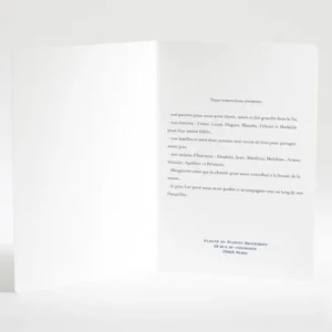 Livret de messe mariage Napoleon III*Faire-part Elégant Discount