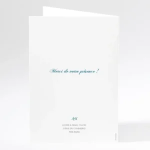 Livret de messe mariage Typographies*Faire-part Elégant Best