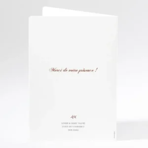 Livret de messe mariage Typographies*Faire-part Elégant Best