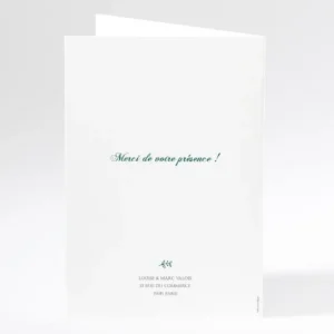Livret de messe mariage Typographies*Faire-part Elégant Best
