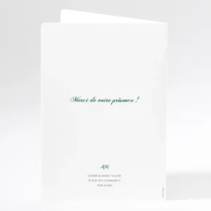 Livret de messe mariage Typographies*Faire-part Elégant Best
