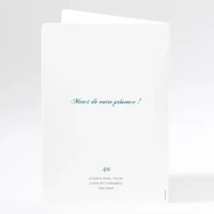 Livret de messe mariage Typographies*Faire-part Elégant Best