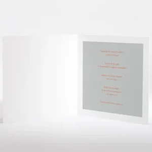 Menu mariage Belle promesse*Faire-part Elégant New