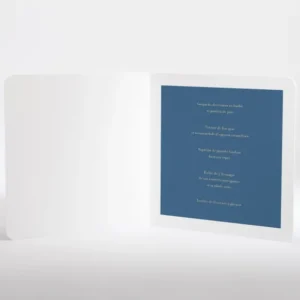 Menu mariage Belle promesse*Faire-part Elégant New