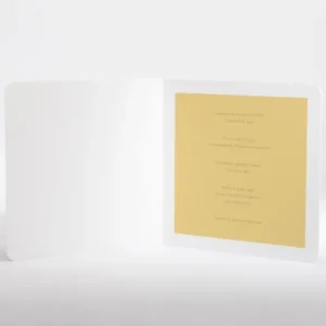 Menu mariage Belle promesse*Faire-part Elégant New