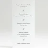 Menu mariage Bouquet romantique*Faire-part Elégant Outlet