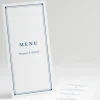 Menu mariage Contemporain*Faire-part Elégant Clearance