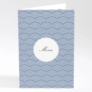 Menu mariage Elegance scandinave*Faire-part Elégant Best