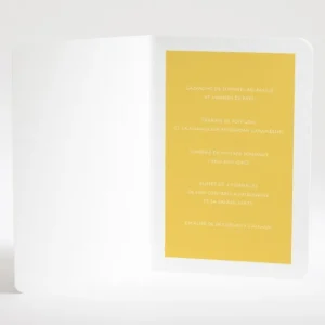 Menu mariage Elegance scandinave*Faire-part Elégant Best