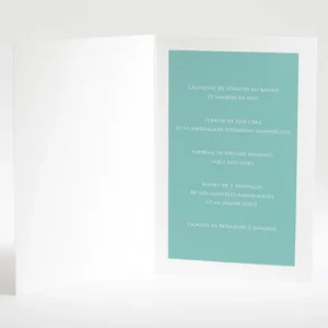 Menu mariage Elegance scandinave*Faire-part Elégant Best