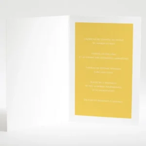 Menu mariage Elegance scandinave*Faire-part Elégant Best