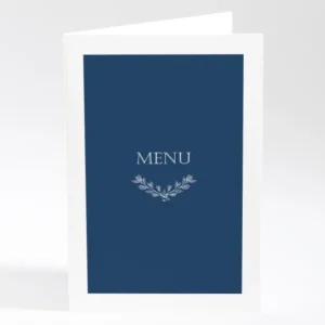 Menu mariage Elegantes baies*Faire-part Elégant New