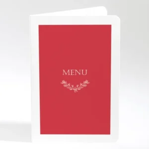 Menu mariage Elegantes baies*Faire-part Elégant New