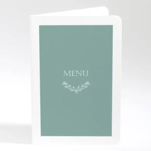 Menu mariage Elegantes baies*Faire-part Elégant New
