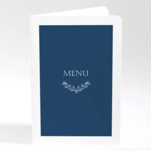 Menu mariage Elegantes baies*Faire-part Elégant New