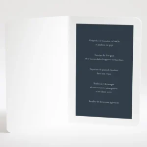 Menu mariage Eucalyptus*Faire-part Elégant Online
