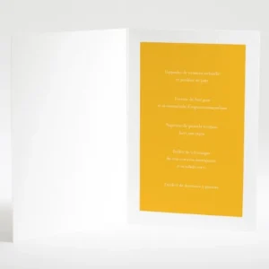 Menu mariage Eucalyptus*Faire-part Elégant Online