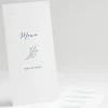 Menu mariage Jolie fleur*Faire-part Elégant Discount