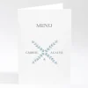 Menu mariage Lauriers*Faire-part Elégant New