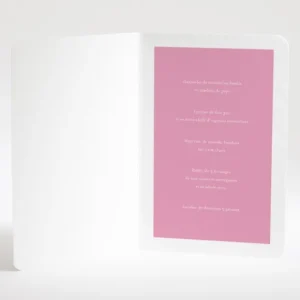 Menu mariage Lauriers*Faire-part Elégant New