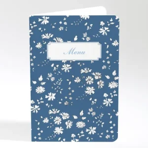 Menu mariage Liberty elegant*Faire-part Elégant Discount