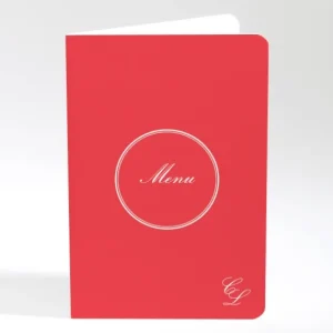 Menu mariage Medaillon elegant*Faire-part Elégant Outlet