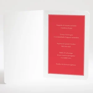 Menu mariage Medaillon elegant*Faire-part Elégant Outlet