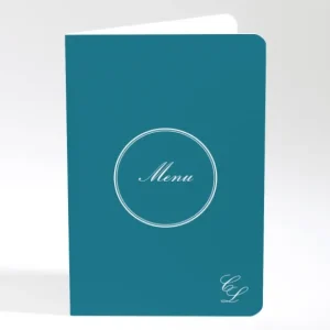 Menu mariage Medaillon elegant*Faire-part Elégant Outlet