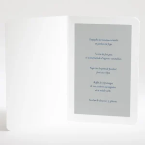 Menu mariage Pattern montagneux*Faire-part Elégant Sale