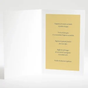 Menu mariage Pattern montagneux*Faire-part Elégant Sale