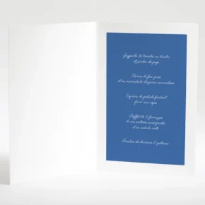 Menu mariage Pattern tendance vague*Faire-part Elégant Fashion