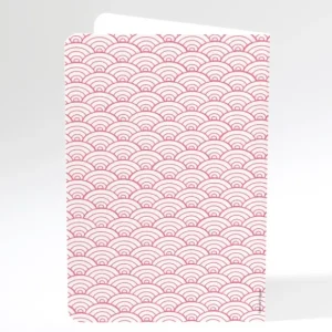 Menu mariage Pattern tendance vague*Faire-part Elégant Fashion