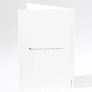 Menu mariage Ronde fleurie*Faire-part Elégant Discount