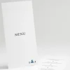 Menu mariage Symphonie*Faire-part Elégant New