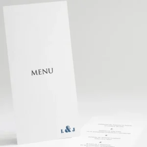 Menu mariage Symphonie*Faire-part Elégant New