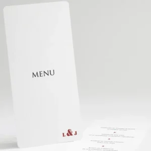 Menu mariage Symphonie*Faire-part Elégant New