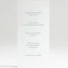 Menu mariage Tradi rectangle couleur*Faire-part Elégant Discount