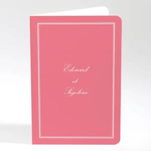 Menu mariage Traditionnel couleur*Faire-part Elégant Discount