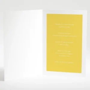 Menu mariage Traditionnel couleur*Faire-part Elégant Discount