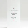 Menu mariage Un mariage a Paris*Faire-part Elégant Outlet
