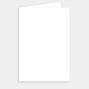 Menu mariage vierge - livret 9,7 x 14,5 cm*Faire-part Elégant Online