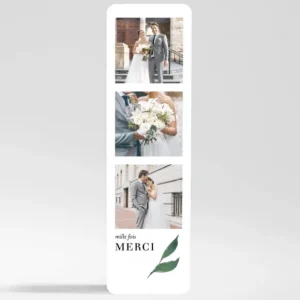 Remerciements mariage Affection*Faire-part Elégant Online