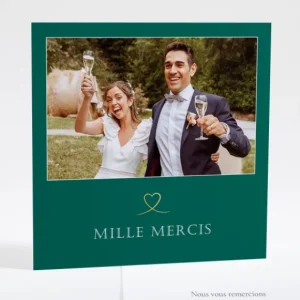 Remerciements mariage Aloha*Faire-part Elégant Sale